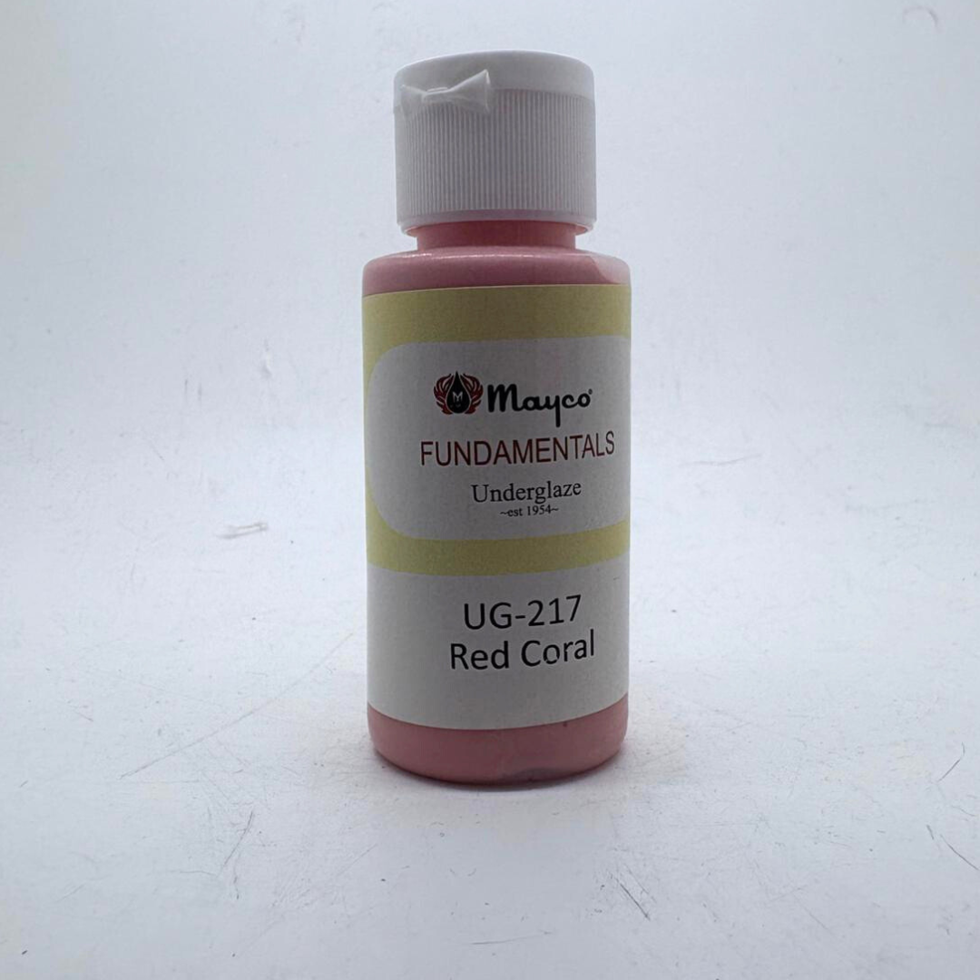 MAYCO Fundamentals Underglaze - UG217 Red Coral - 紅珊瑚釉下彩