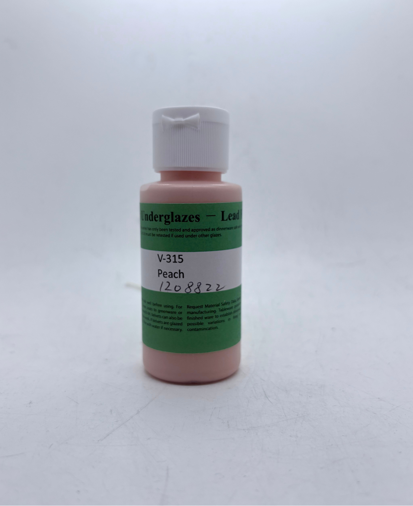 AMACO Velvet Underglaze - V-315 Peach - 粉桃釉下彩