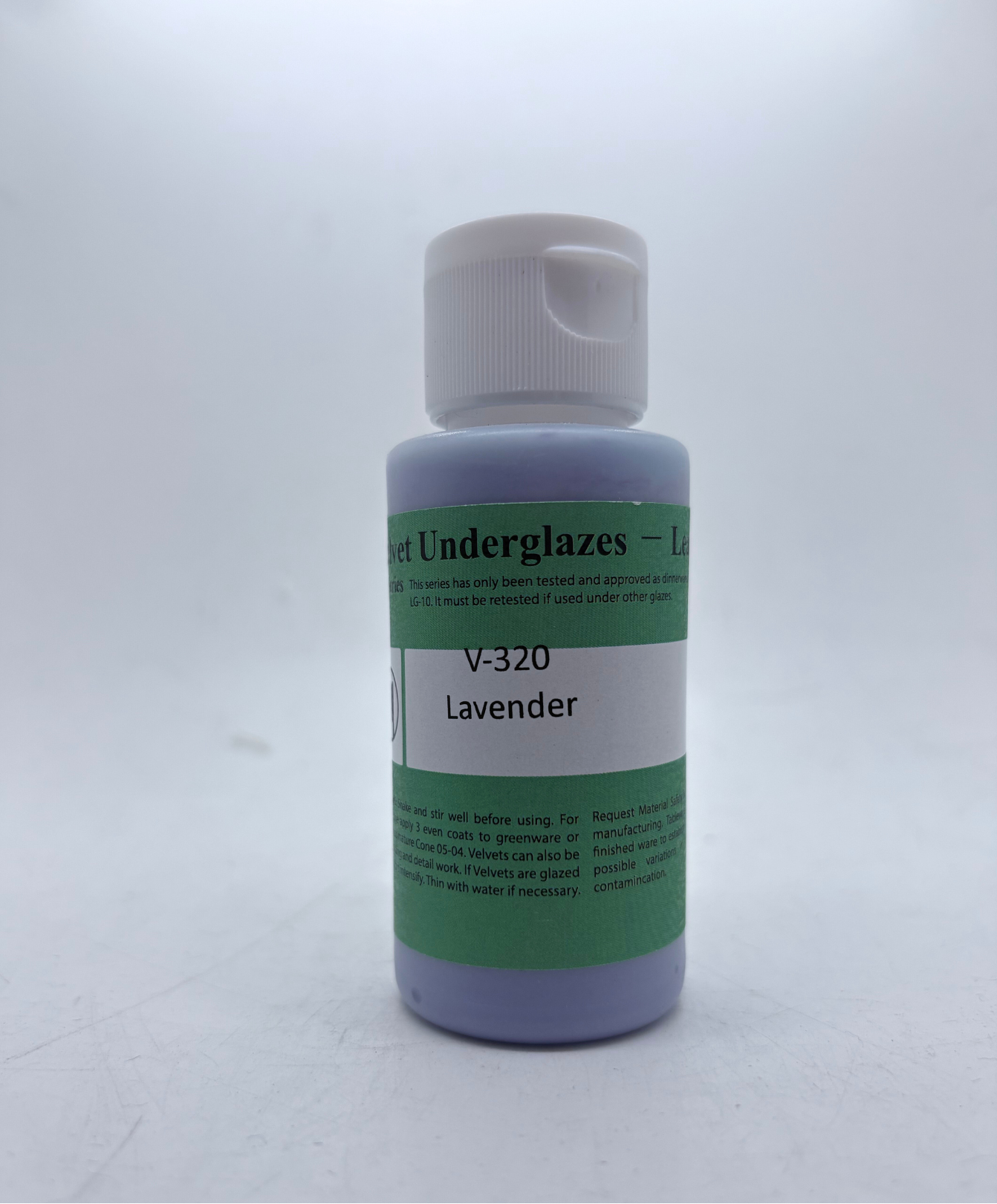AMACO Velvet Underglaze - V-320 Lavender - 薰衣草釉下彩