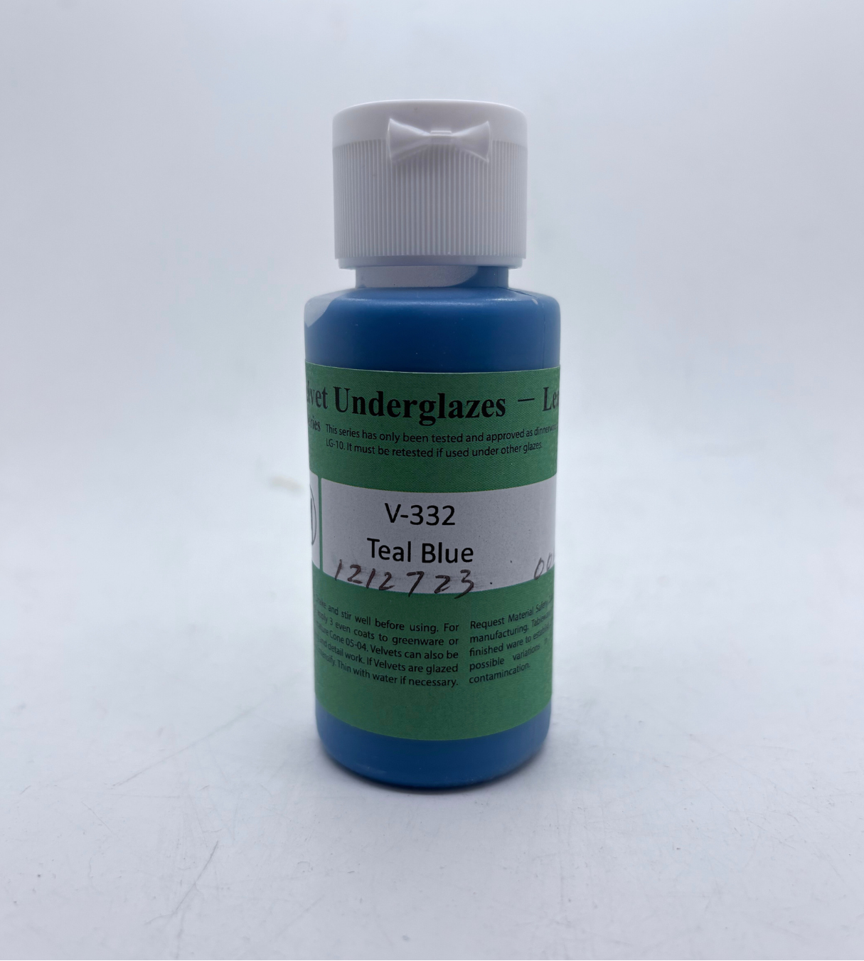 AMACO Velvet Underglaze - V-332 Teal Blue - 深藍釉下彩
