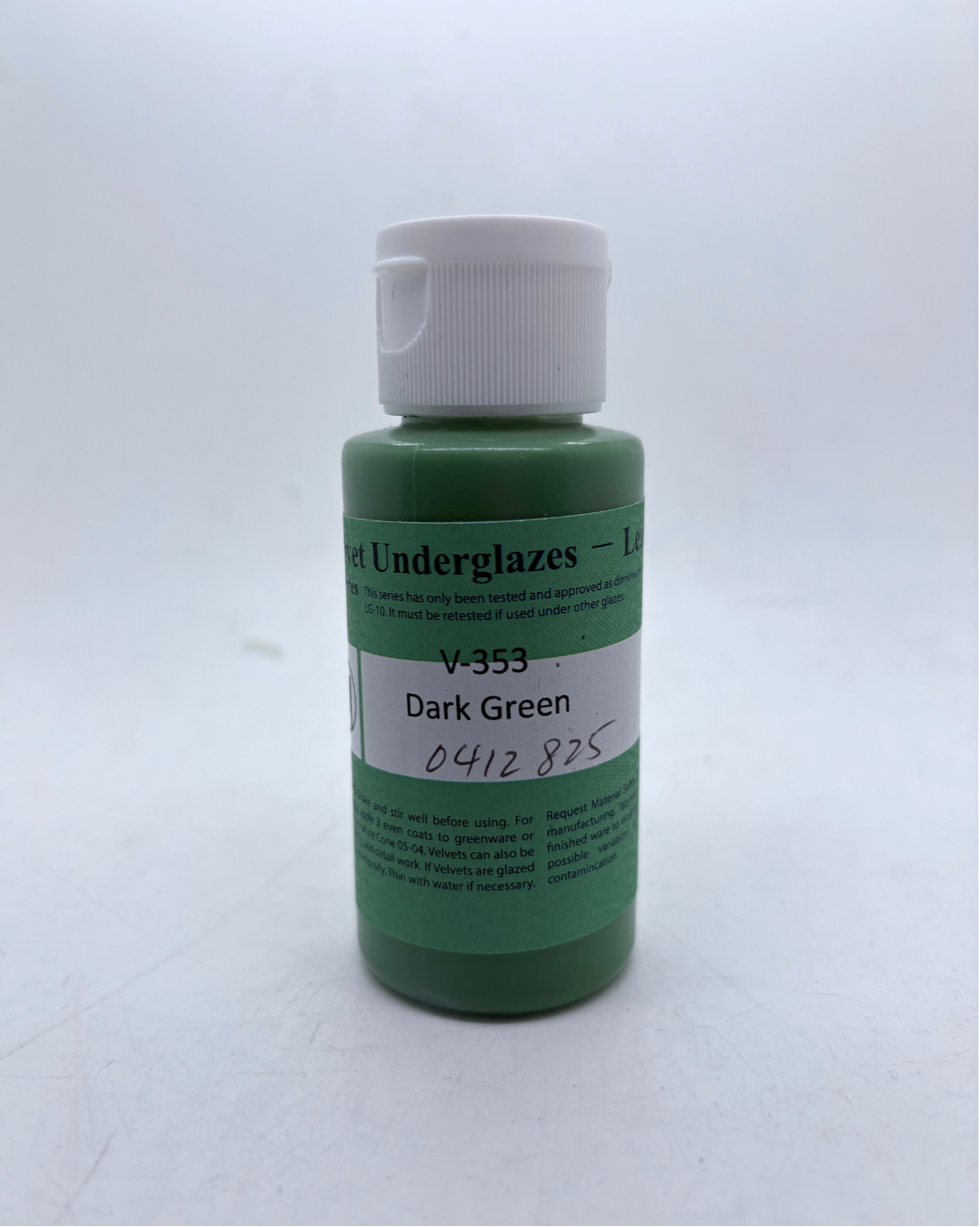 AMACO Velvet Underglaze - V-353 Dark Green - 深綠釉下彩
