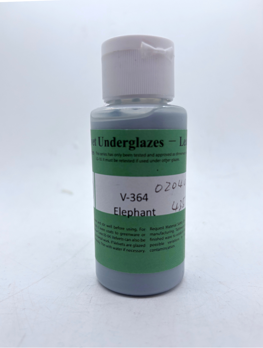 AMACO Velvet Underglaze - V-364 Elephant - 大象灰釉下彩