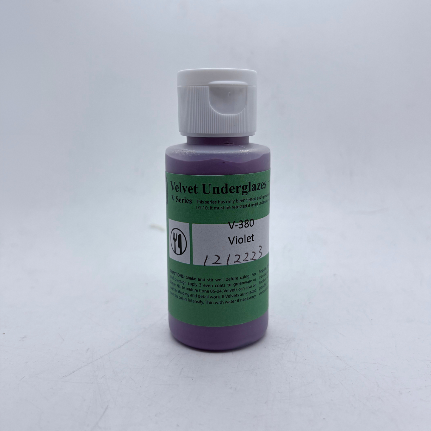 AMACO Velvet Underglaze - V-380 Violet - 紫羅蘭釉下彩