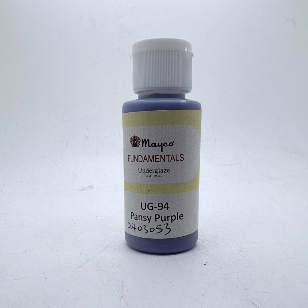 MAYCO Fundamentals Underglaze - UG94 Pansy Purple - 三色紫羅蘭釉下彩