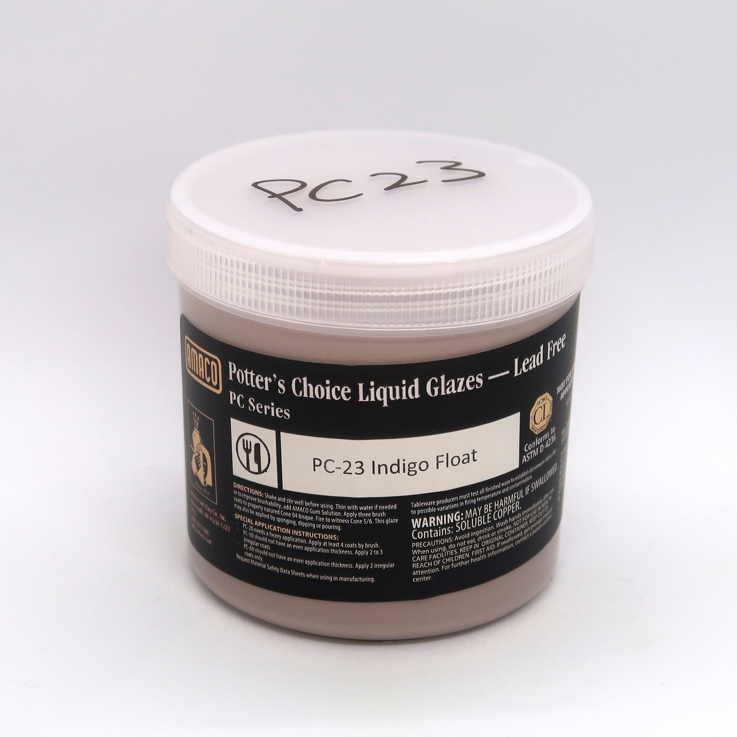 AMACO Potter's Choice - PC-23 Indigo Float (16oz)