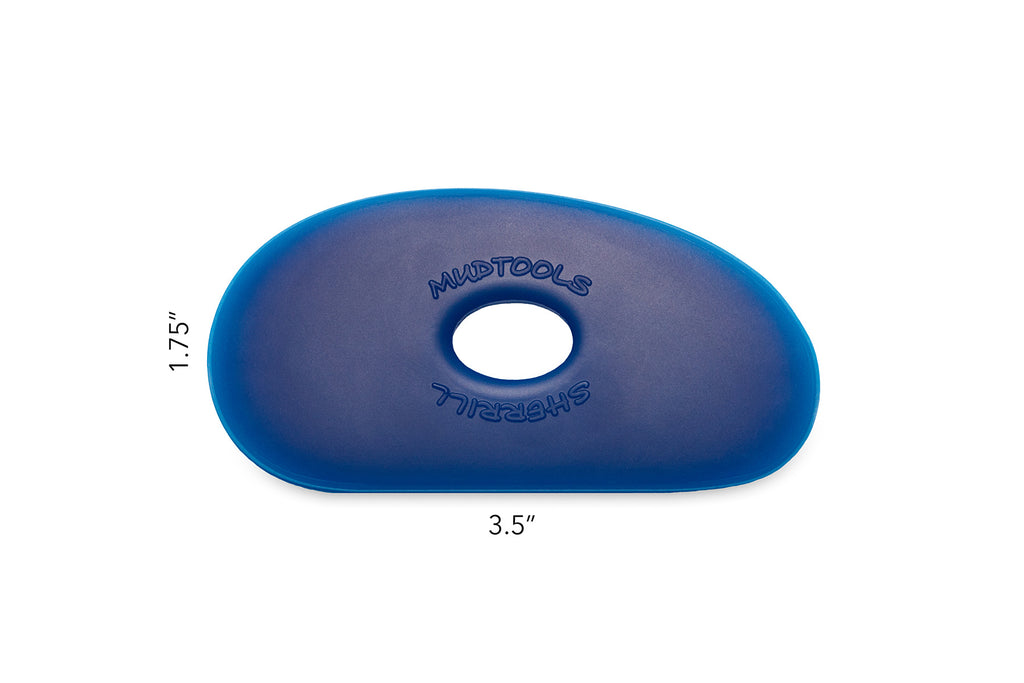 MUDTOOLS Polymer Rib - Shape 1 (With choices of flexibility) 刮片 - 1號