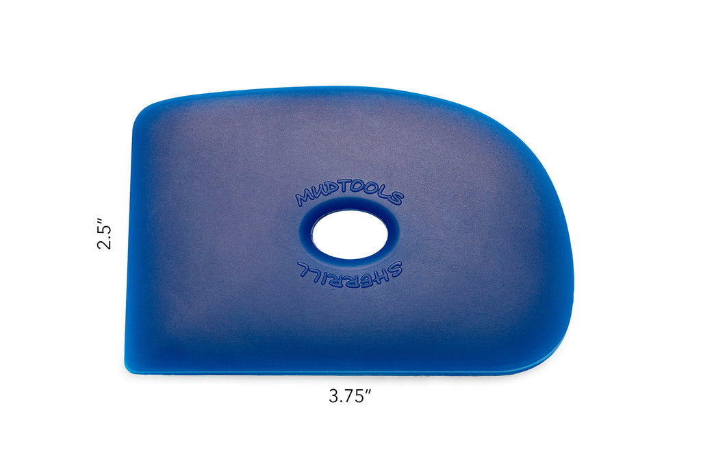 MUDTOOLS Polymer Rib - Shape 2 (With choices of flexibility) 刮片 - 2號