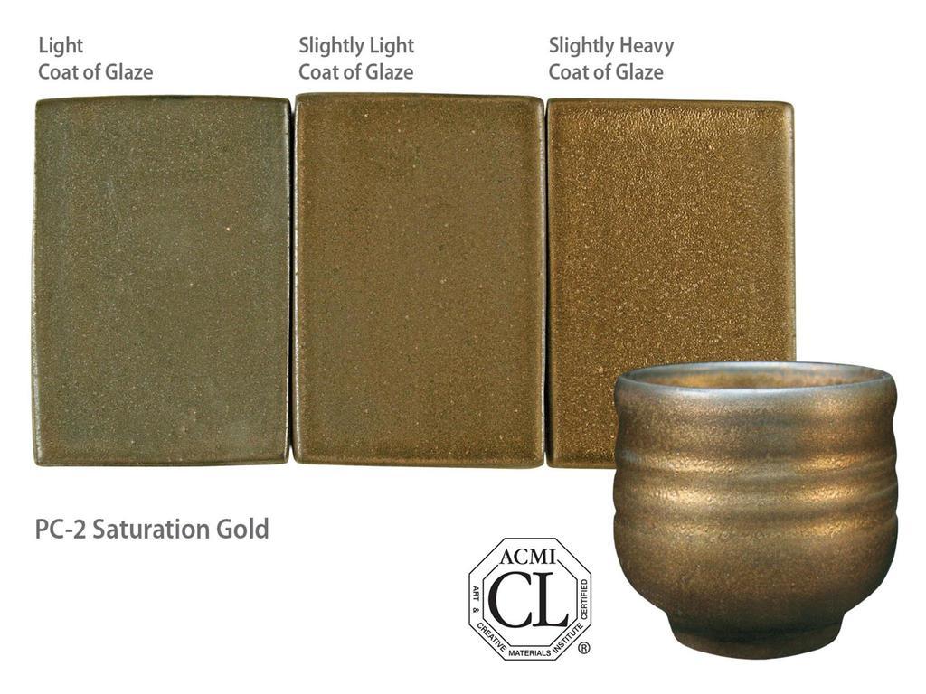 AMACO Potter's Choice - PC-2 Saturation Gold - (16oz)