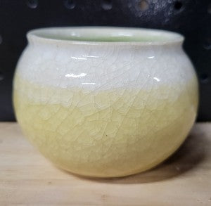 Japan Glaze Yellow Crackle 日本信樂 JPG-K03 黃冰裂 (10oz)