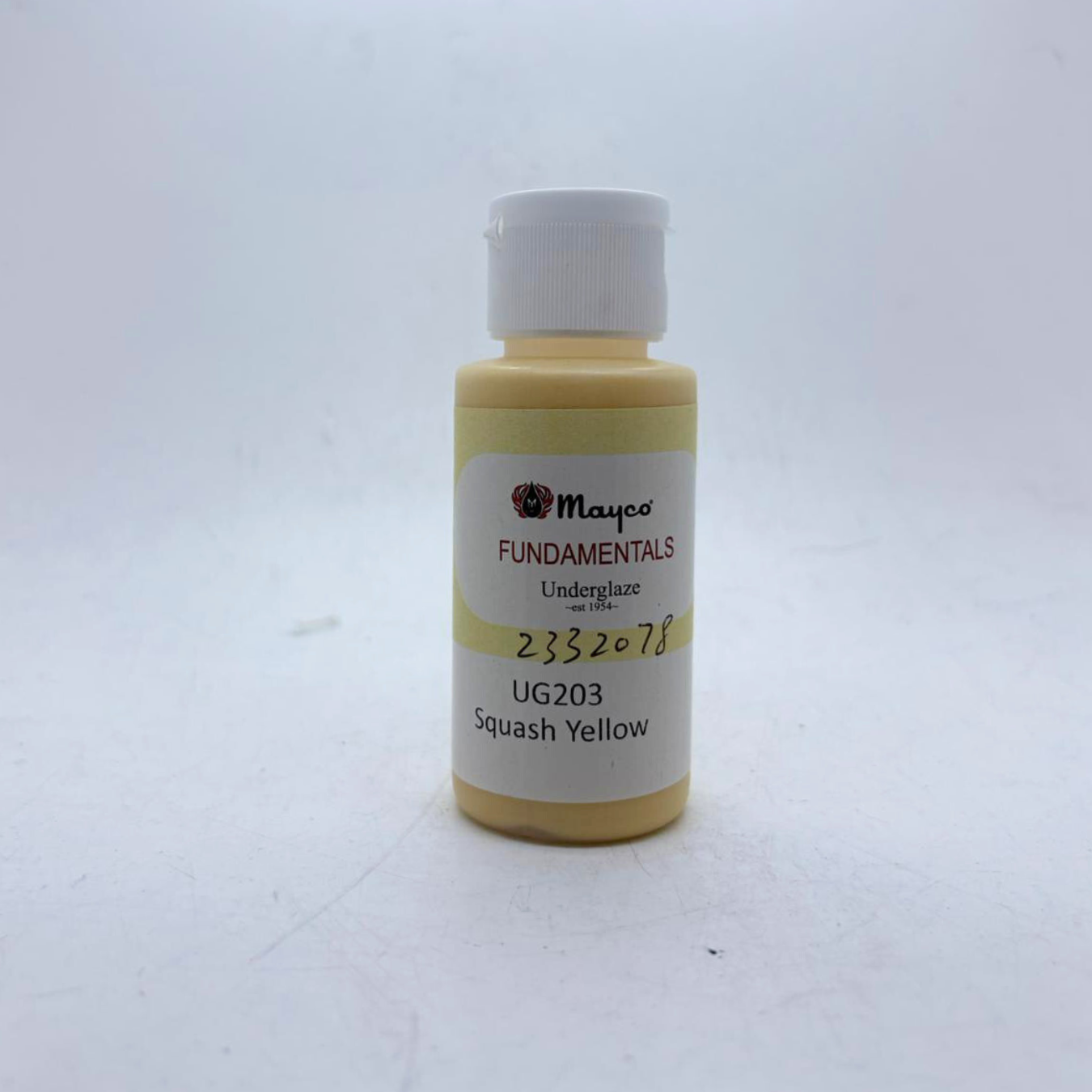 MAYCO Fundamentals Underglaze - UG203 - Squash Yellow - 南瓜黃釉下彩
