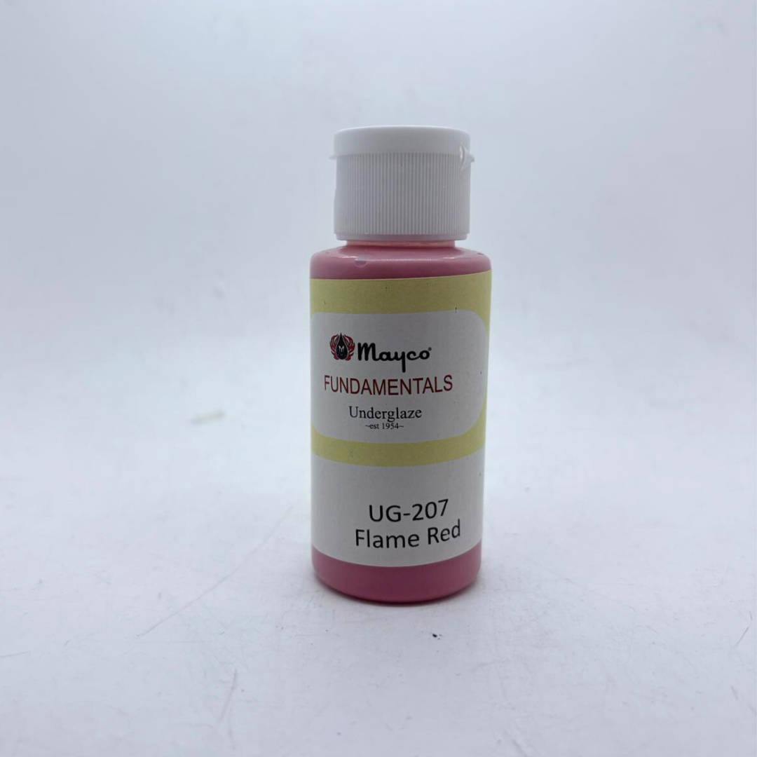 MAYCO Fundamentals Underglaze - UG207 Flame Red - 火焰紅釉下彩