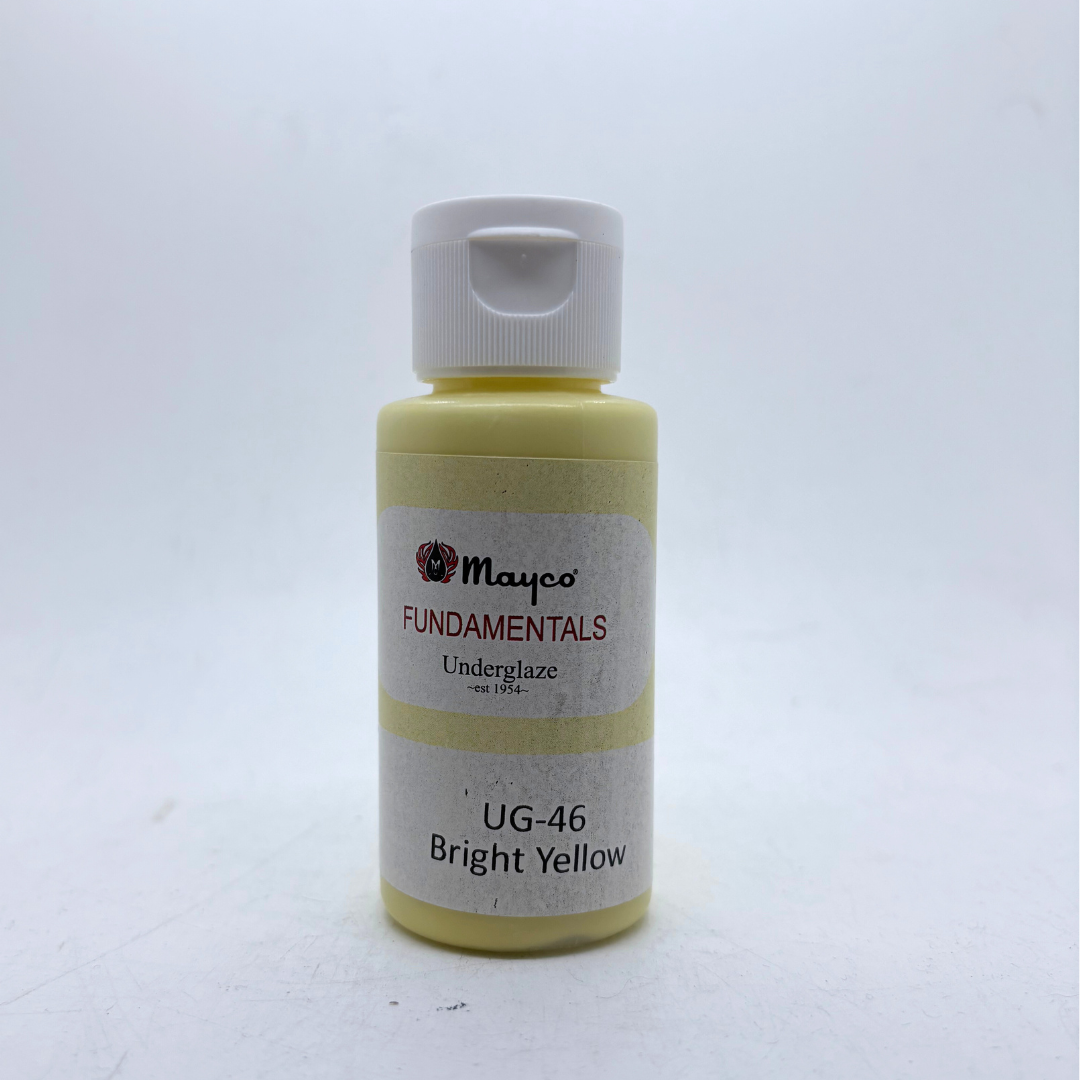 MAYCO Fundamentals Underglaze - UG46 Bright Yellow - 亮黃釉下彩