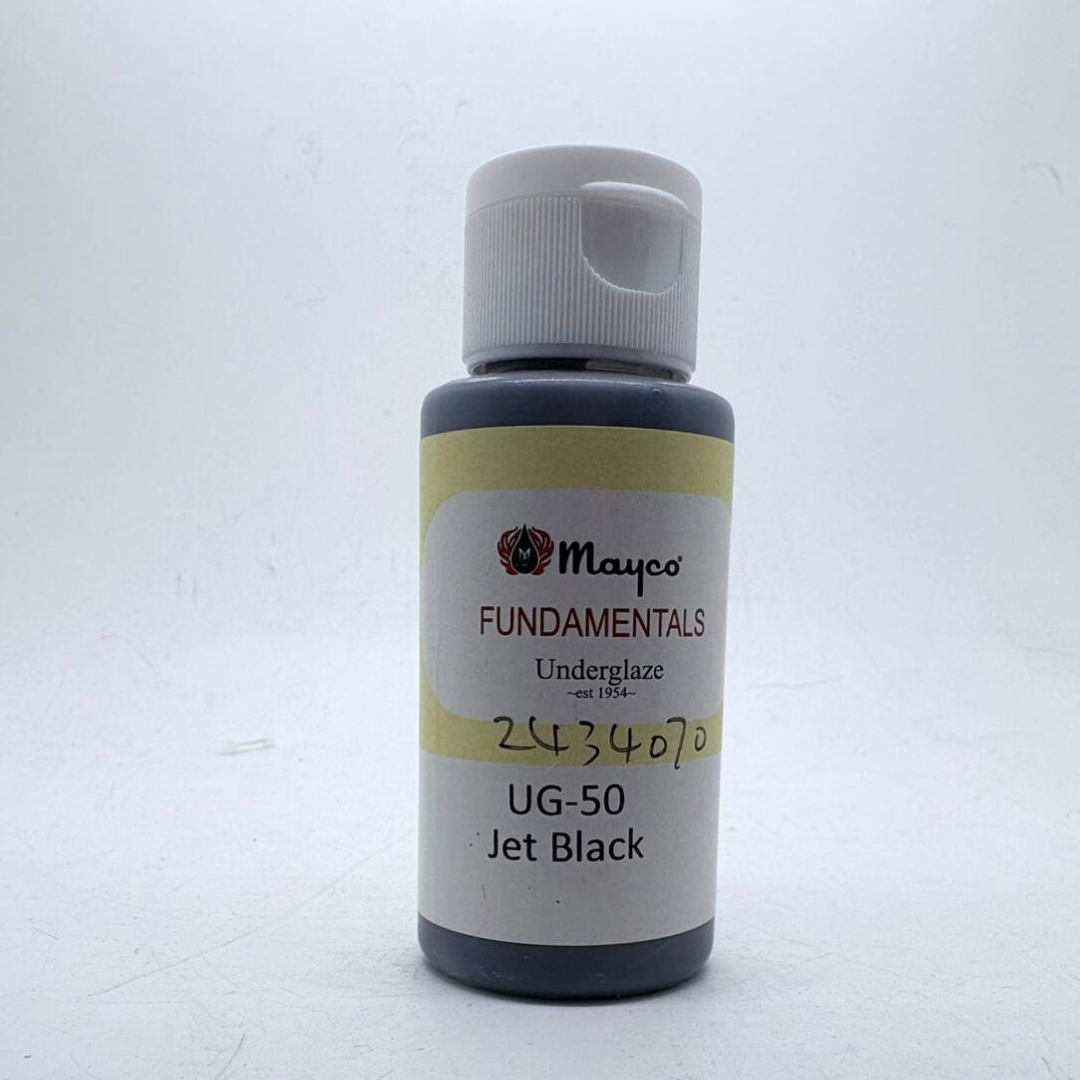MAYCO Fundamentals Underglaze - UG50 Jet Black - 墨黑釉下彩