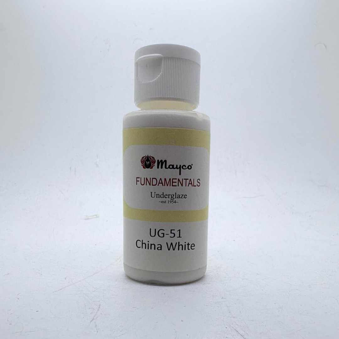 MAYCO Fundamentals Underglaze - UG51 China White - 瓷白釉下彩