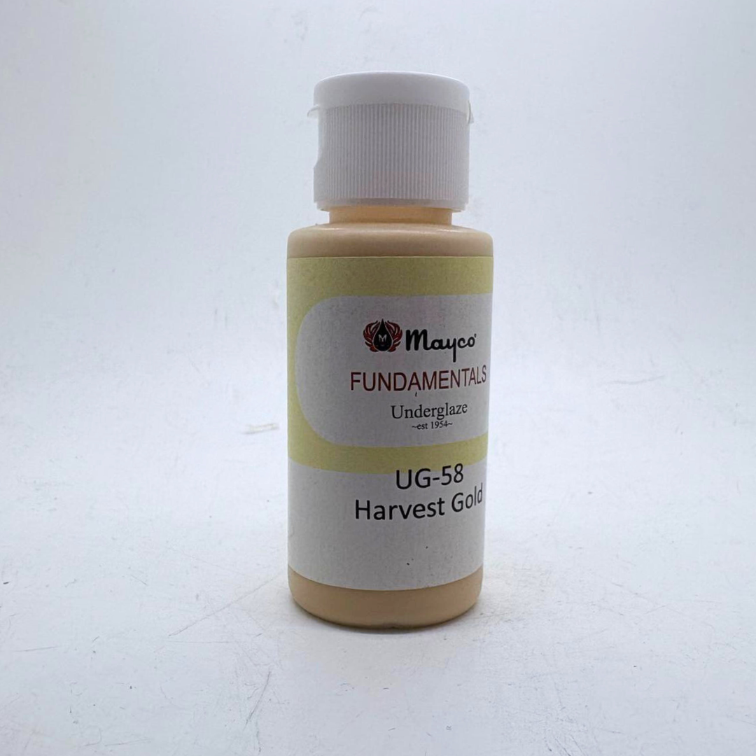 MAYCO Fundamentals Underglaze - UG58 Harvest Gold - 黃金豐收釉下彩