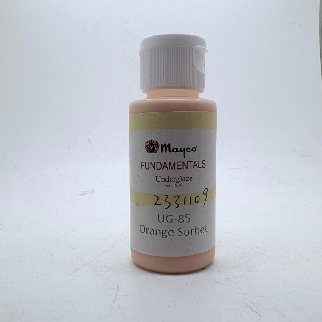 MAYCO Fundamentals Underglaze - UG85 Orange Sorbet - 香橙雪葩釉下彩