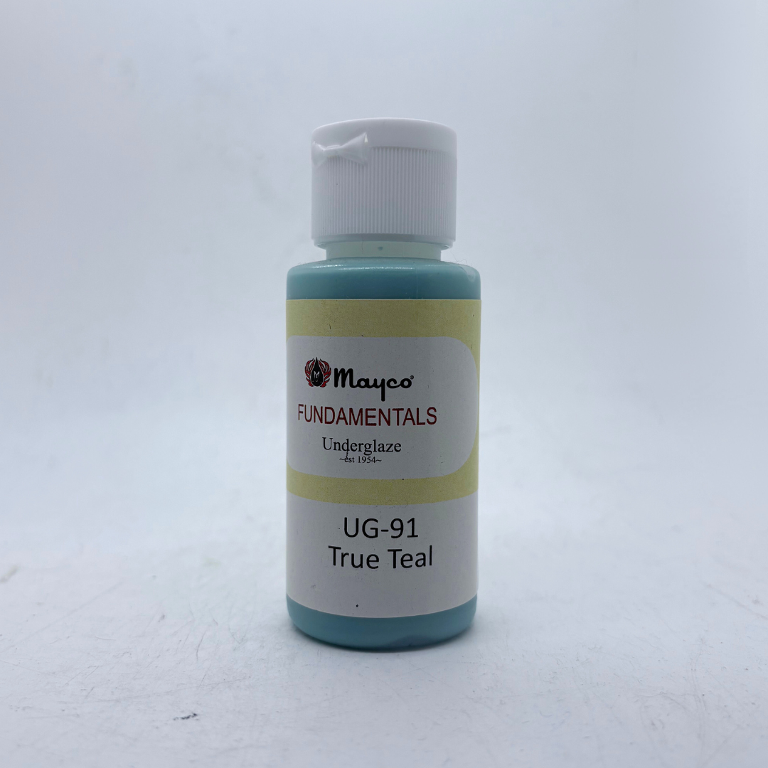 MAYCO Fundamentals Underglaze - UG91 True Teal - 藍綠釉下彩