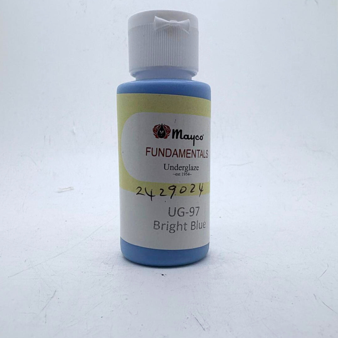 MAYCO Fundamentals Underglaze - UG97 Bright Blue - 亮藍釉下彩