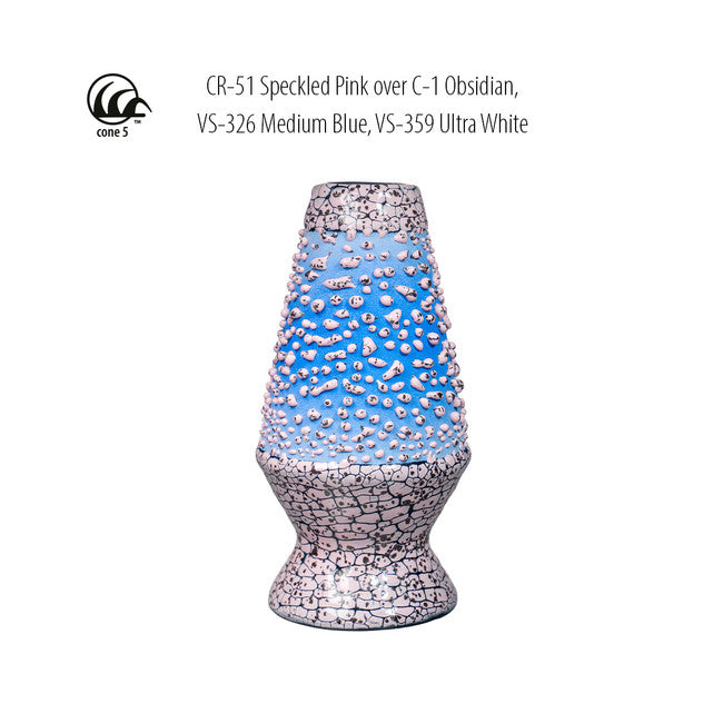 Amaco Crawls - CR-51 Speckled Pink (16oz)