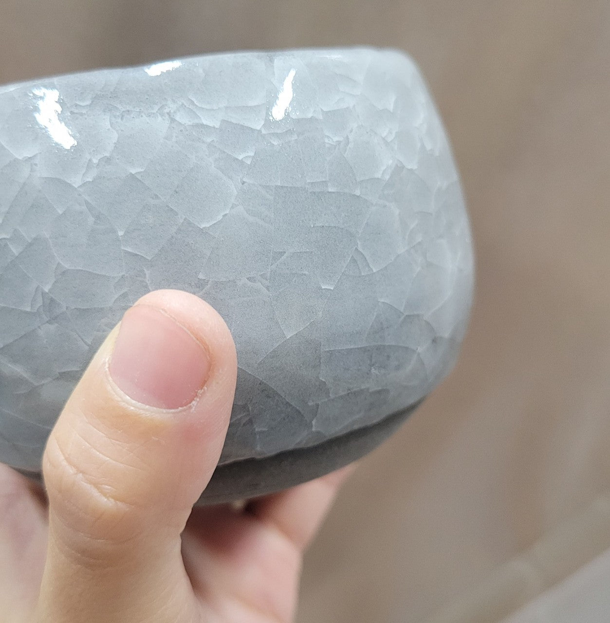 Japan Glaze White Crackle 日本信樂 JPG-K01 白冰裂 (10oz)