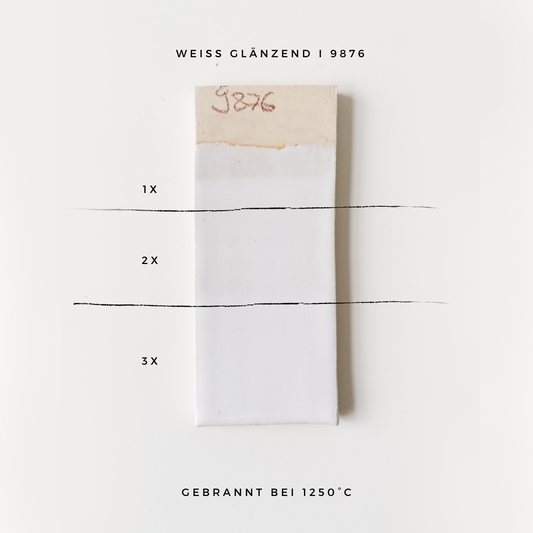 BOTZ Stoneware Glaze - BO-9876 White Glossy Stoneware - 高溫色釉 亮澤白 200ml