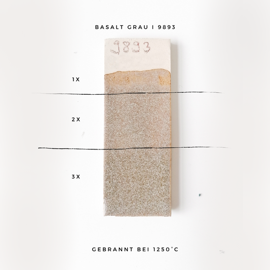 BOTZ Stoneware Glaze - 9893 Basalt Grey - 高溫色釉 玄武灰 (200ml)