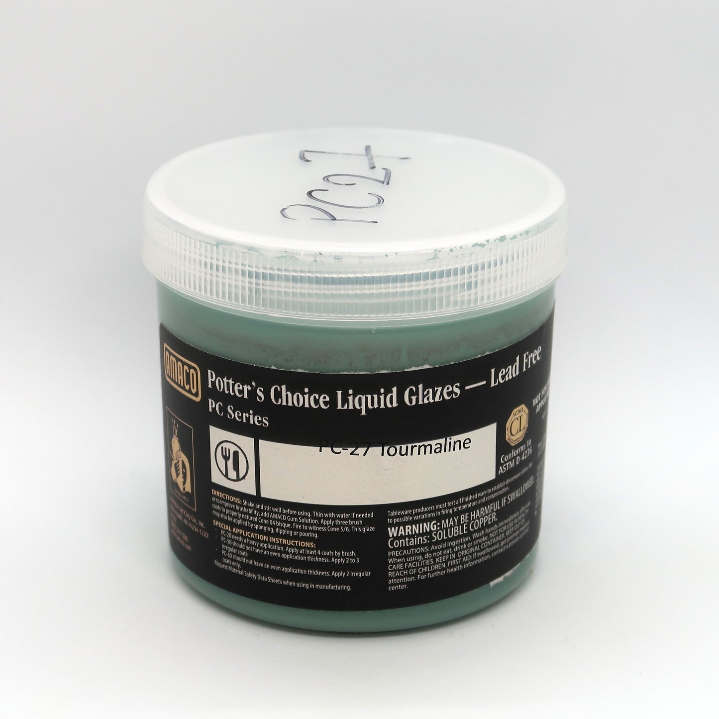 AMACO Potter's Choice - PC-27 Tourmaline  (16oz)