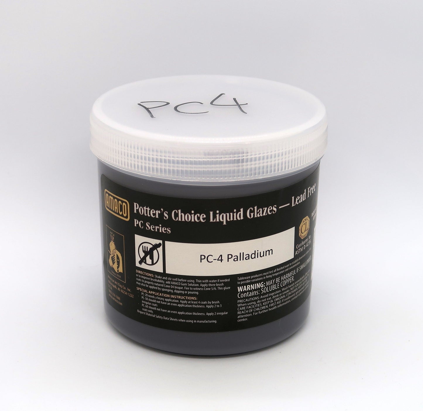AMACO Potter's Choice - PC-4 Palladium -  (16oz)