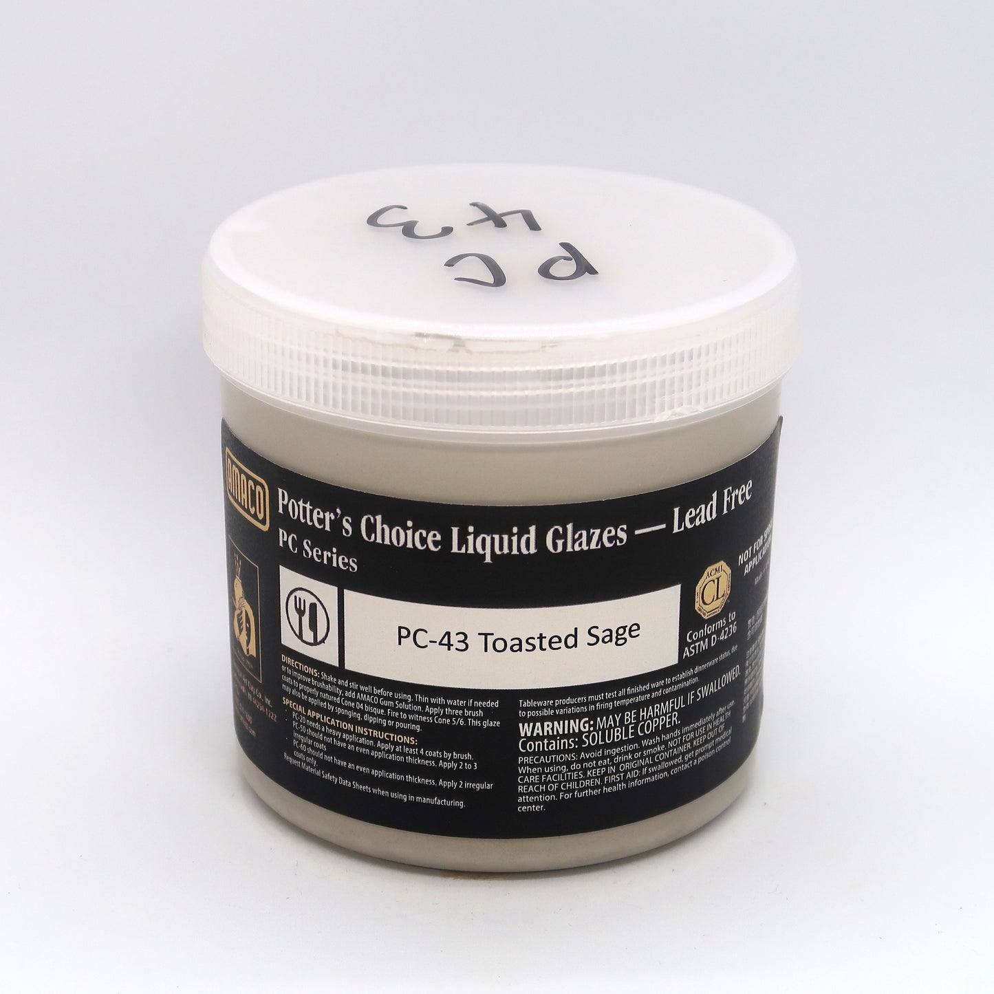 AMACO Potter's Choice - PC-43 Toasted Sage  (16oz)