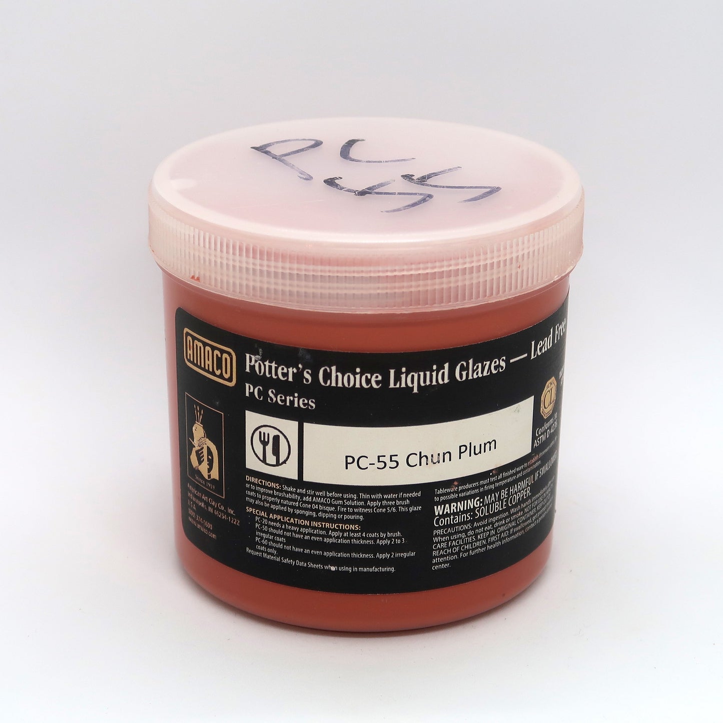 AMACO Potter's Choice - PC-55 Chun Plum (16oz)