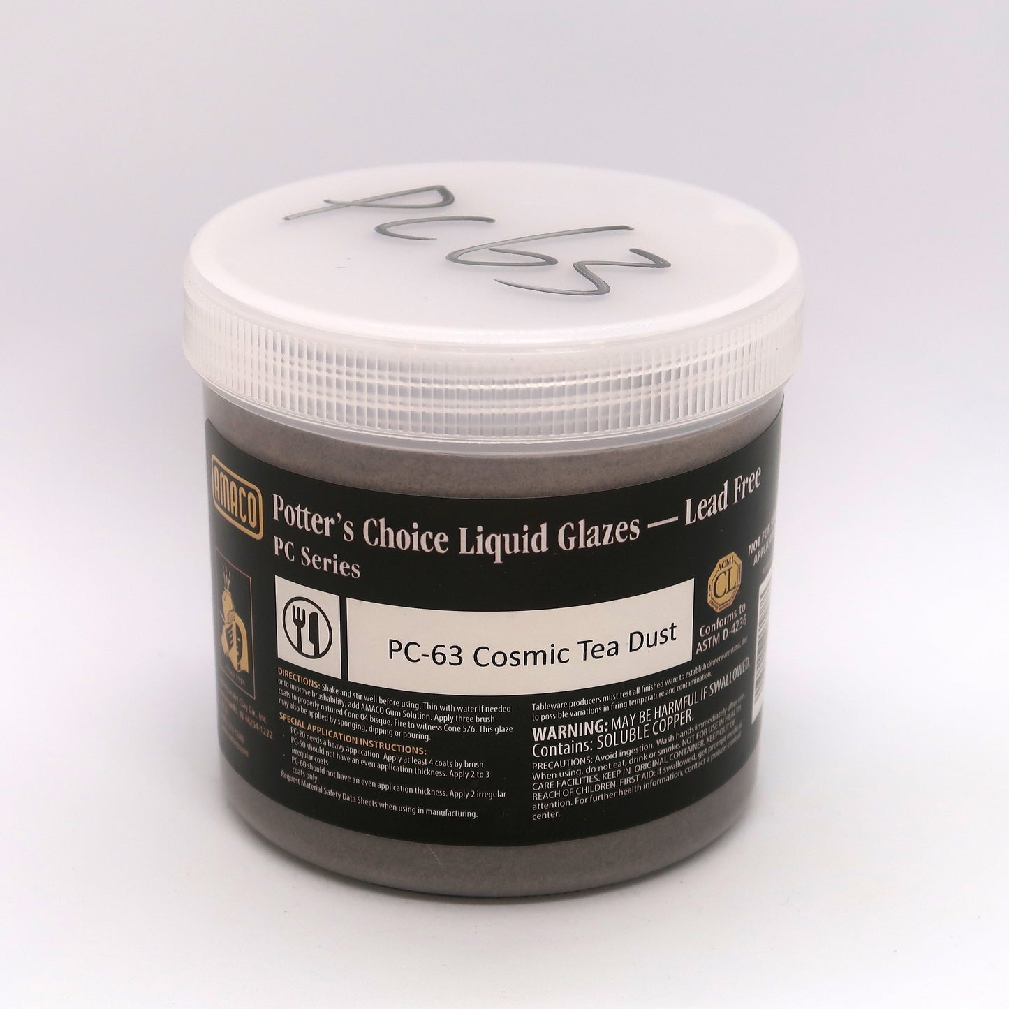 AMACO Potter's Choice - PC-63 Cosmic Tea Dust -  (16oz)
