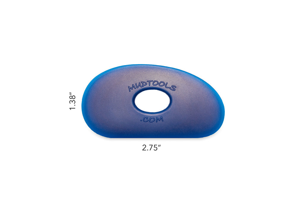 MUDTOOLS Polymer Rib - Shape 0 (With choices of flexibility) 刮片- 0號