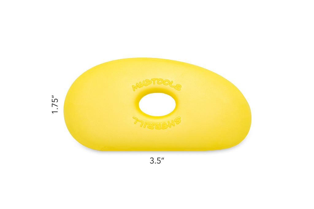 MUDTOOLS Polymer Rib - Shape 1 (With choices of flexibility) 刮片 - 1號