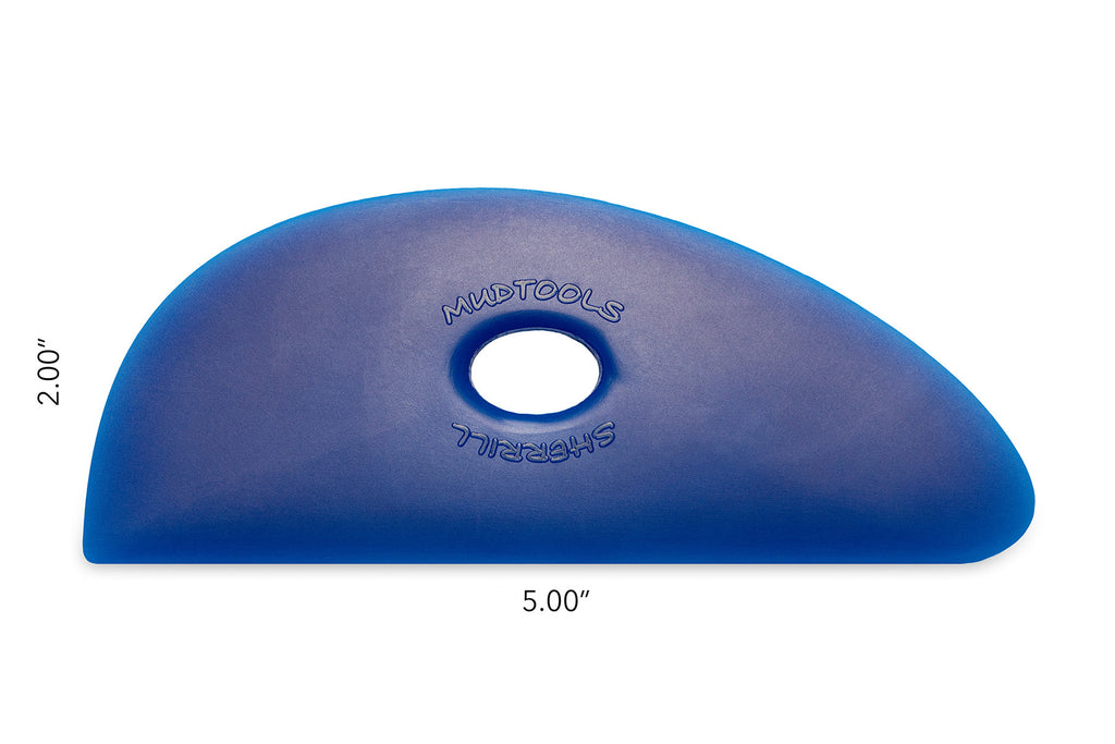 MUDTOOLS Polymer Rib - Shape 3 (With choices of flexibility) 刮片 - 3號