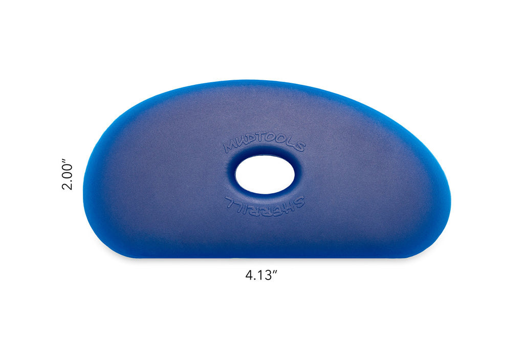 MUDTOOLS Polymer Rib - Shape 5 (With choices of flexibility) 刮片 - 5號