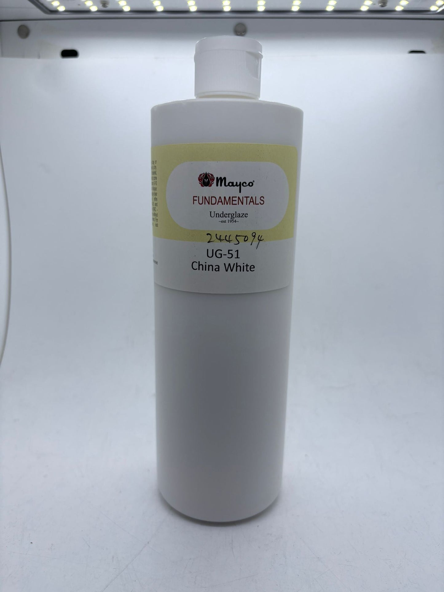 MAYCO Fundamentals Underglaze - UG51 China White - 瓷白釉下彩