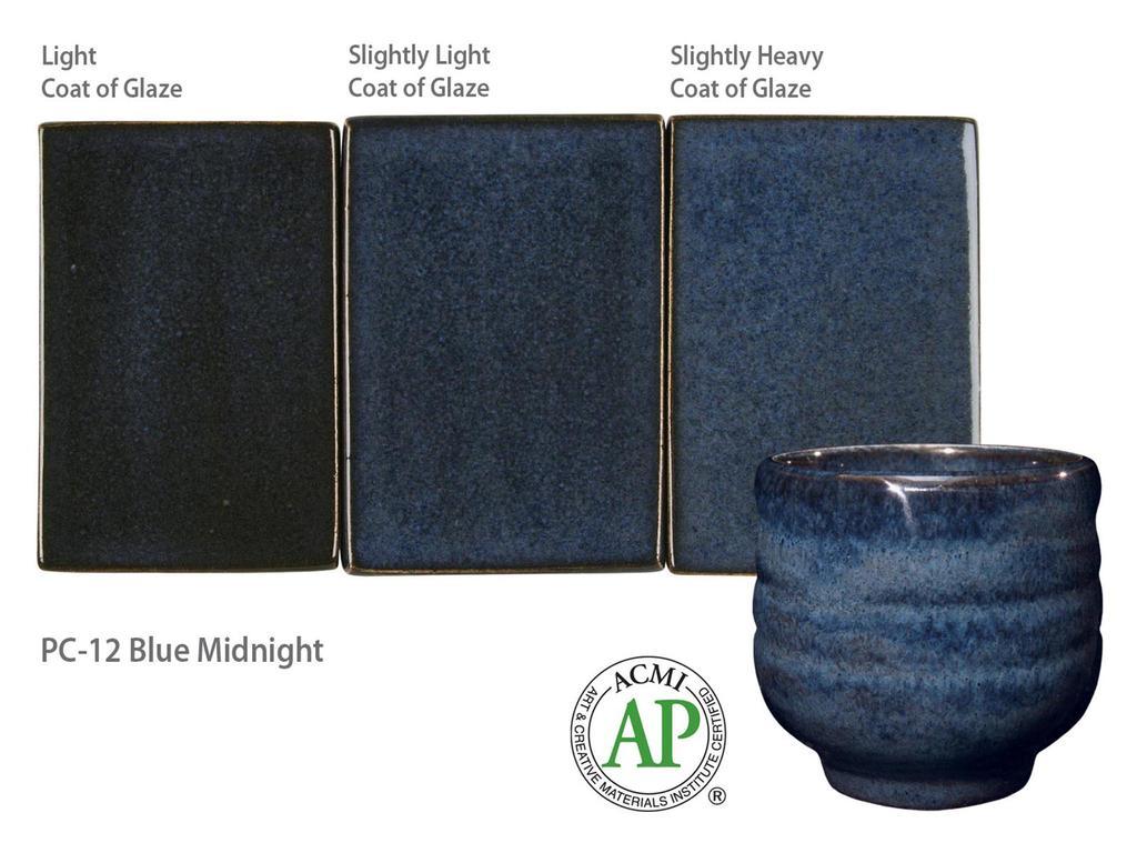 AMACO Potter's Choice - PC-12 Blue Midnight -  (16oz)