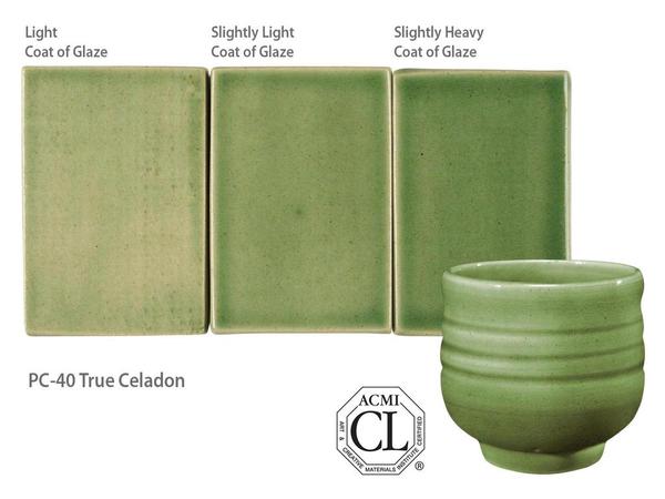 AMACO Potter's Choice - PC-40 True Celadon(16oz)
