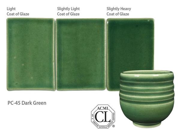 AMACO Potter's Choice - PC-45 Dark Green (16oz)