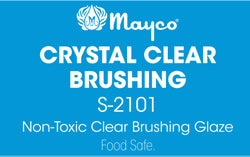 Mayco  - S-2101 Crystal Clear Brushing 低溫透明釉(16oz)