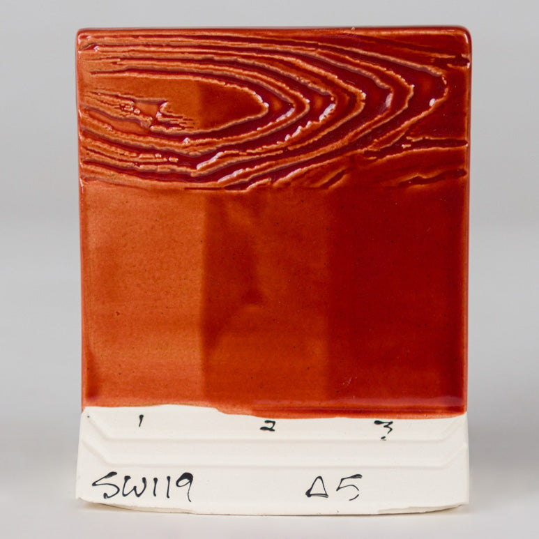 MAYCO Stoneware Classic Glaze - SW-119 Cinnabar - 硃砂 (16oz)