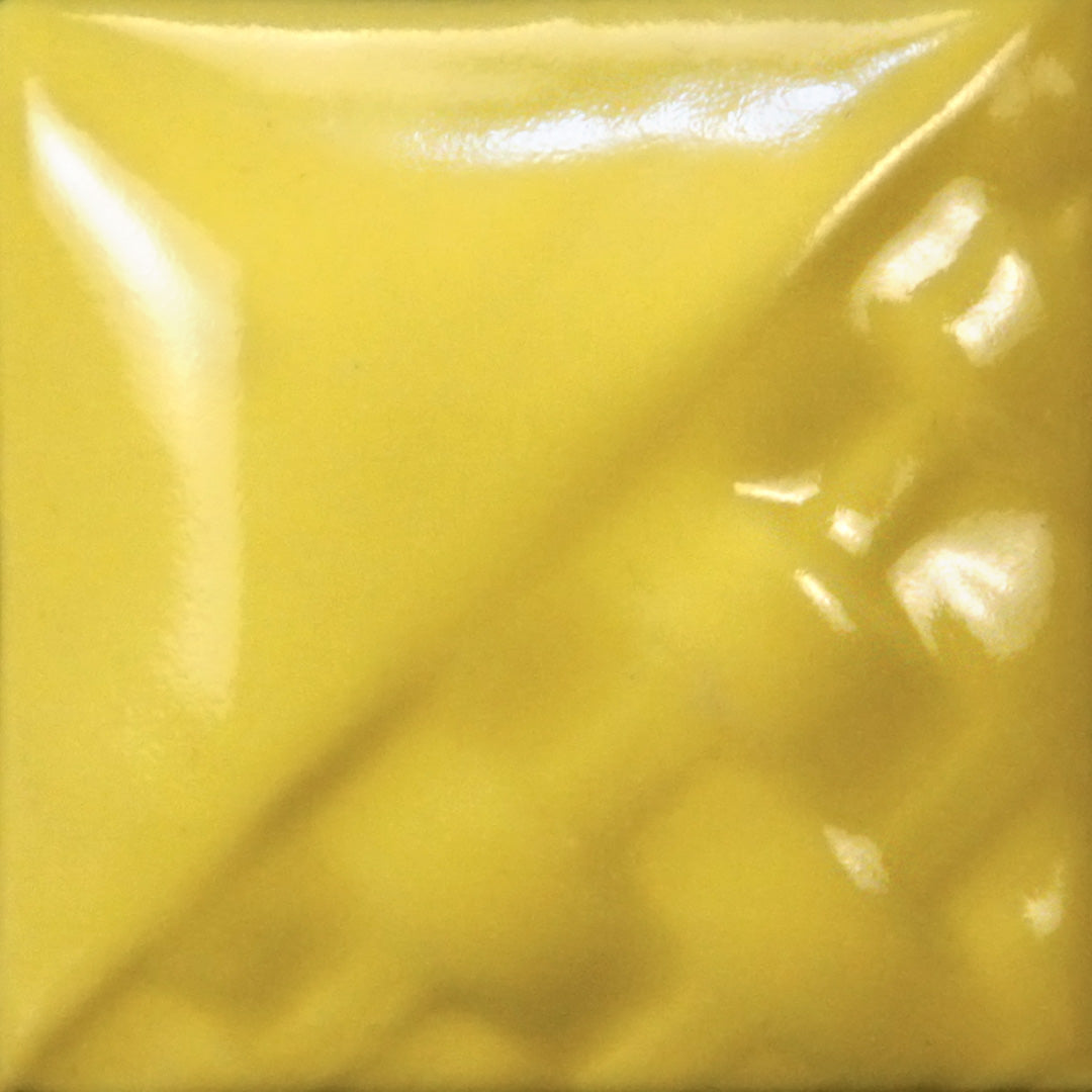MAYCO Stoneware Gloss Glaze - SW-502 Yellow Gloss - 亮澤黃 (16oz)