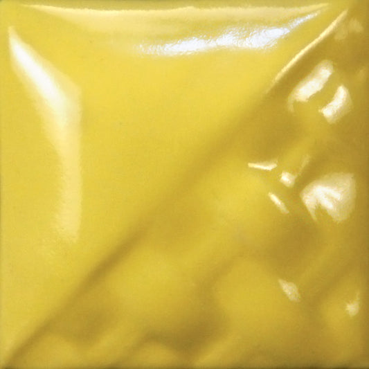 MAYCO Stoneware Gloss Glaze - SW-502 Yellow Gloss - 亮澤黃 (16oz)