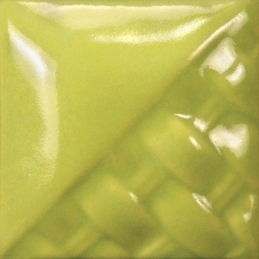MAYCO Stoneware Gloss Glaze - SW-507 Bright Green Gloss - 亮澤淺綠 (16oz)